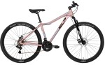 Bicicleta Mtb 10 Pro Lady - R29, Talle 18", 21V, Disco, Rosa, Negro Y Gris 
