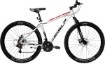 Bicicleta Mountain Bike 10 PRO Rodado 29 Blanco Rojo SLP