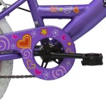 Bicicleta SIAMBRETTA Rodado 16 Cross Color Lila 10174