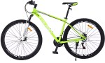 Bicicleta MTB PRO200 - R29, Talle 18", 21 Velocidades, Amarillo, Gris y Blanco