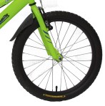 Bicicleta Cros Rodado 20 Verde Fluo SIAMBRETTA