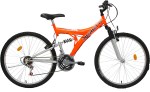 Bicicleta Mountain Bike Rodado 26 Naranja PERETTI
