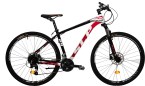 Bicicleta Mountain Bike 500 PRO Rodado 29 Negro Blanco SLP