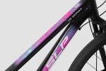 Bicicleta SLP 10 Pro Woman R29 - 21 Vel, Shimano, Disco, Negro Blanco Fucsia