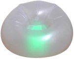 PUFF INFLABLE WHITE LIGHT KSI106L KABOO