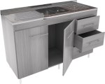 BAJO MESADA 120CM 3030 JACARANDA MUEBLES ORLANDI