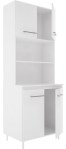 KIT DOBLE COCINA 3077 BLANCO MUEBLES ORLANDI