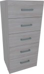 CHIFONIERS 3425 5C 60CM JACARANDA MUEBLES ORLANDI