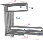 CENTRO ENTRETENIMIENTO 1111-CON TABLES