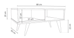 MESA DE CENTRO ESC DL889 FC DELOS