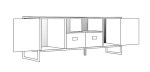 RACK PARA TV STEEL DST05 DST05RN DELOS