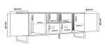 RACK PARA TV STEEL DST05 DST05RT DELOS
