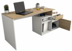 Escritorio Con Mueble Bajo de 139 Cm 3048-COE Olmo Everest TABLES