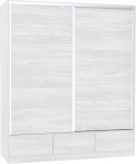 Placard con 2 Puertas Corredizas 3122 182 Cm Jacaranda MUEBLES ORLANDI