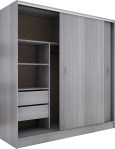 Placard  2 Puertas de 182 Cm 3152 Jacaranda MUEBLES ORLANDI