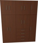 PLACARD 2C 3451 175CM 10P 4C MOG MUEBLES ORLANDI