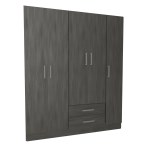 Placard 5 Puertas de 151 Cm Bahia 3513 Wengue MUEBLES ORLANDI