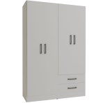 Placard  4 Puertas de 121 Cm Bahia 3522 Blanco MUEBLES ORLANDI