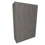 Placard 4 Puertas de 121 Cm Bahia 3526 Linosa MUEBLES ORLANDI