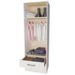 Placard 2 Puertas de 61 Cm Bahia 3542 Blanco MUEBLES ORLANDI