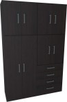 Placard 2 Cuerpos con 8 Puertas 142 Cm 3572 Wengue MUEBLES ORLANDI
