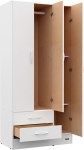 Placard 3 Puertas Super Express 23 Blanco MOSCONI