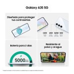 Celular Liberado SAMSUNG A35 Negro 128 GB