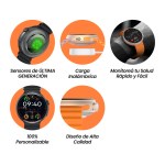 SMARTWATCH GR22GT NEGRO IA GROW HOME