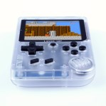 CONSOLA RETROBOY TRANSPARENTE. LEVEL UP