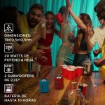 Parlante Inalámbrico Twin-2 10 W Bluetooth 2 En 1 STROMBERG