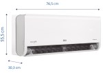 Aire Acondicionado Split Frio Calor Inverter 3000 Frigorías BGH