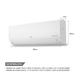 Aire Acondicionado Split Frio Calor Inverter 4472 Frigorías LG