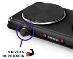 ANAFE ELECTRICO 5704 2H NG EUROCOOK