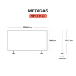 TV LED SMT 55P UHD QT4-55 VIDAA QUINT