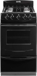 Cocina Gas Envasado ESCORIAL CANDOR S2 4 Hornallas 51 CM Negro