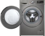 Lavasecarropas Automático 9 Kg 1200 Rpm Inox LG