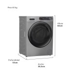 Lavasecarropas Inverter DREAN de 11 Kg 1400 RPM