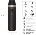 VASO ONE HAND CHARCOAL GLOW 591ML BYD STANLEY