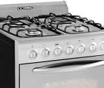 Cocina Multigas CXULEAV REFLEX 4 Hornallas 56 Cm DOMEC