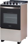 Cocina Multigas 50 CM 4 Hornallas Wfo4nbr Inox WHIRLPOOL