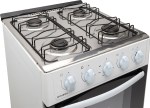 COCINA PEABODY 50 BLANCO 50CM 4 HORNALLAS BG PEABODY
