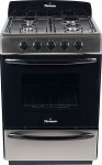 Cocina FLORENCIA 5518F Inoxidable Multigas Con 4 Hornallas