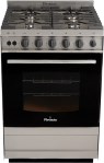 Cocina FLORENCIA de 4 Hornallas 56 Cm Inox 5838S 