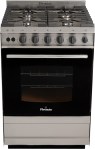 Cocina FLORENCIA de 4 Hornallas 56 Cm Inox 5838S 