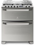 Cocina Multigas Doble Horno 76DXR 5 Hornallas 76 Cm ELECTROLUX