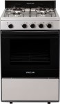 COCINA 87679V 55CM 4 HORNALLAS INOX. VOLCAN