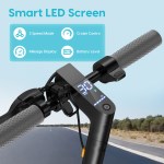 Monopatín Eléctrico VLPE-V8 - 350W, 36V, 30km/h, Gris/Amarillo