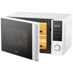 Microondas DN120WAR1 - 20L, 700W, Digital, Limpieza Vapor, Blanco