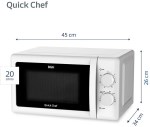 Microondas B120M20 20 Litros 700 W Blanco BGH