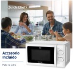Microondas B120M20 20 Litros 700 W Blanco BGH